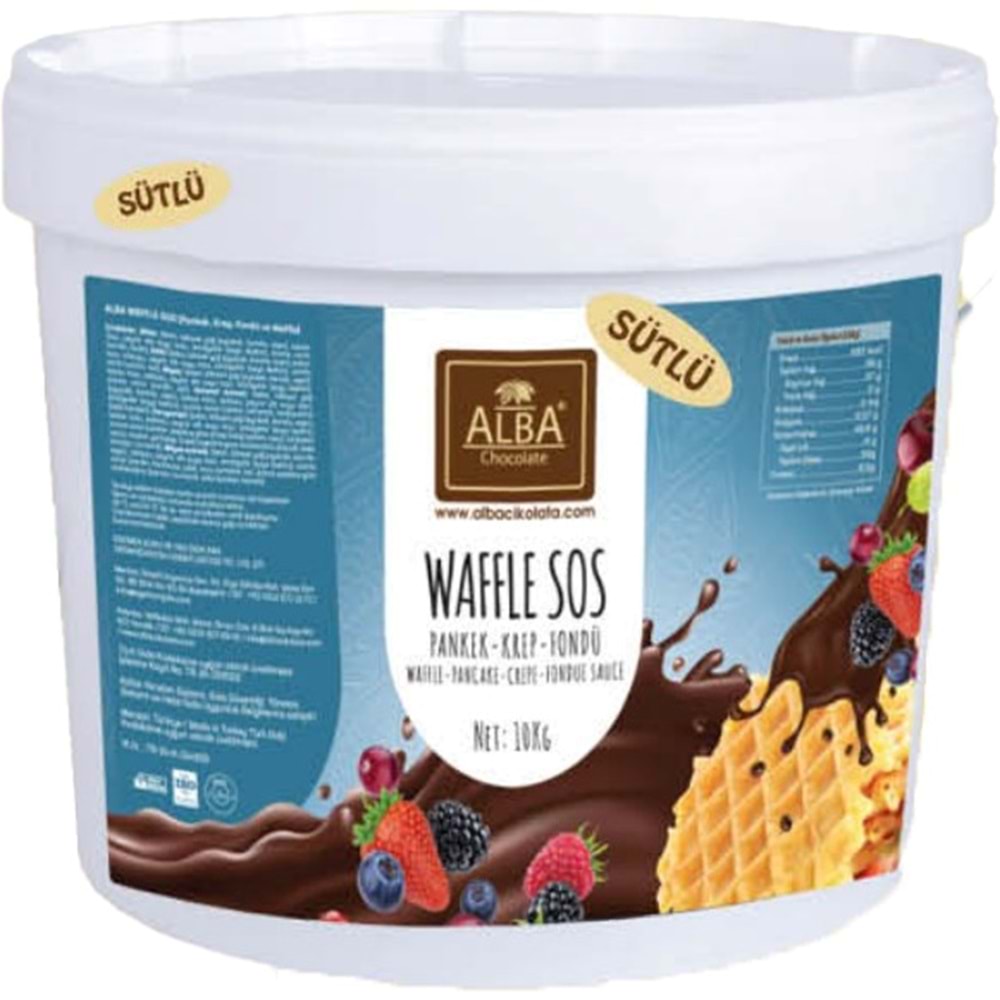 ALBA SÜTLÜ WAFFLE SOS 10 KG