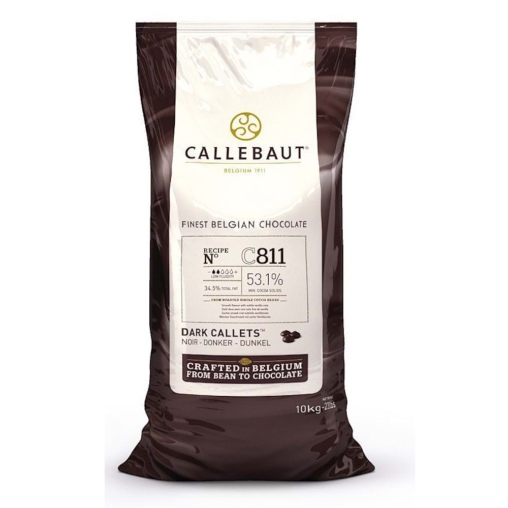 CALLEBAUT C 811 BİTTER DROP 10 KG