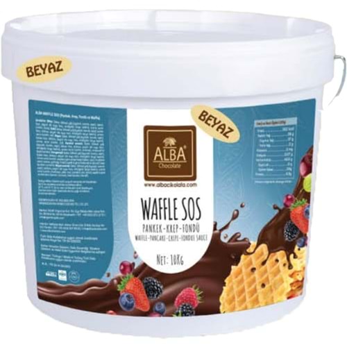 ALBA WAFFLE SOS BEYAZ 10 KG
