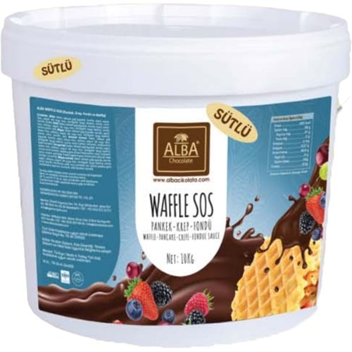 ALBA SÜTLÜ WAFFLE SOS 10 KG