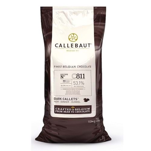 CALLEBAUT C 811 BİTTER DROP 10 KG